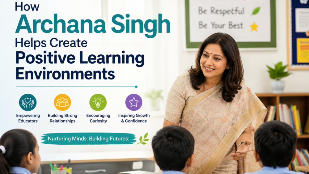 How Archana Singh Helps Create Positive Learning Environments