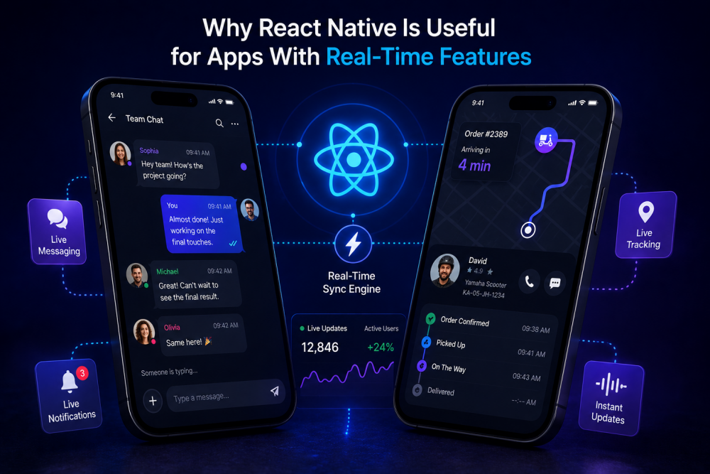 Why React Native Is Useful for Apps With Real-Time Features