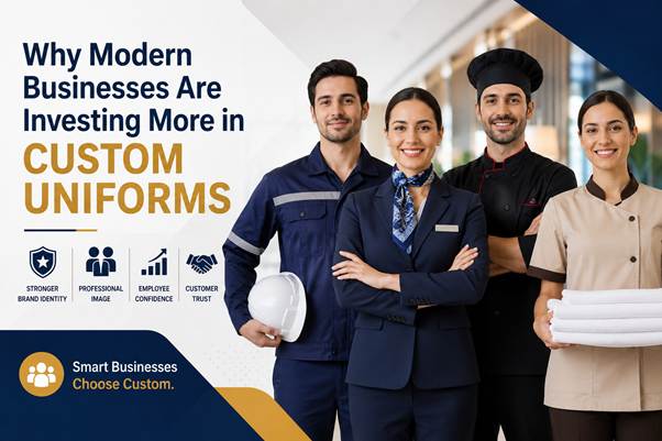 Why Modern Businesses Are Investing More in Custom Uniforms