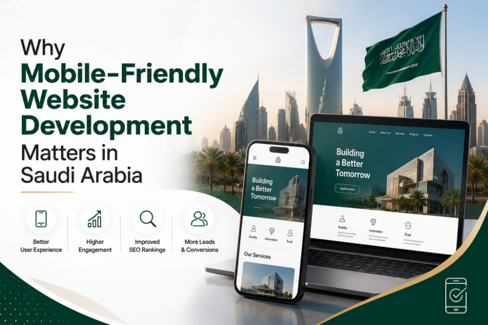 Why Mobile-Friendly Website Development Matters in Saudi Arabia 