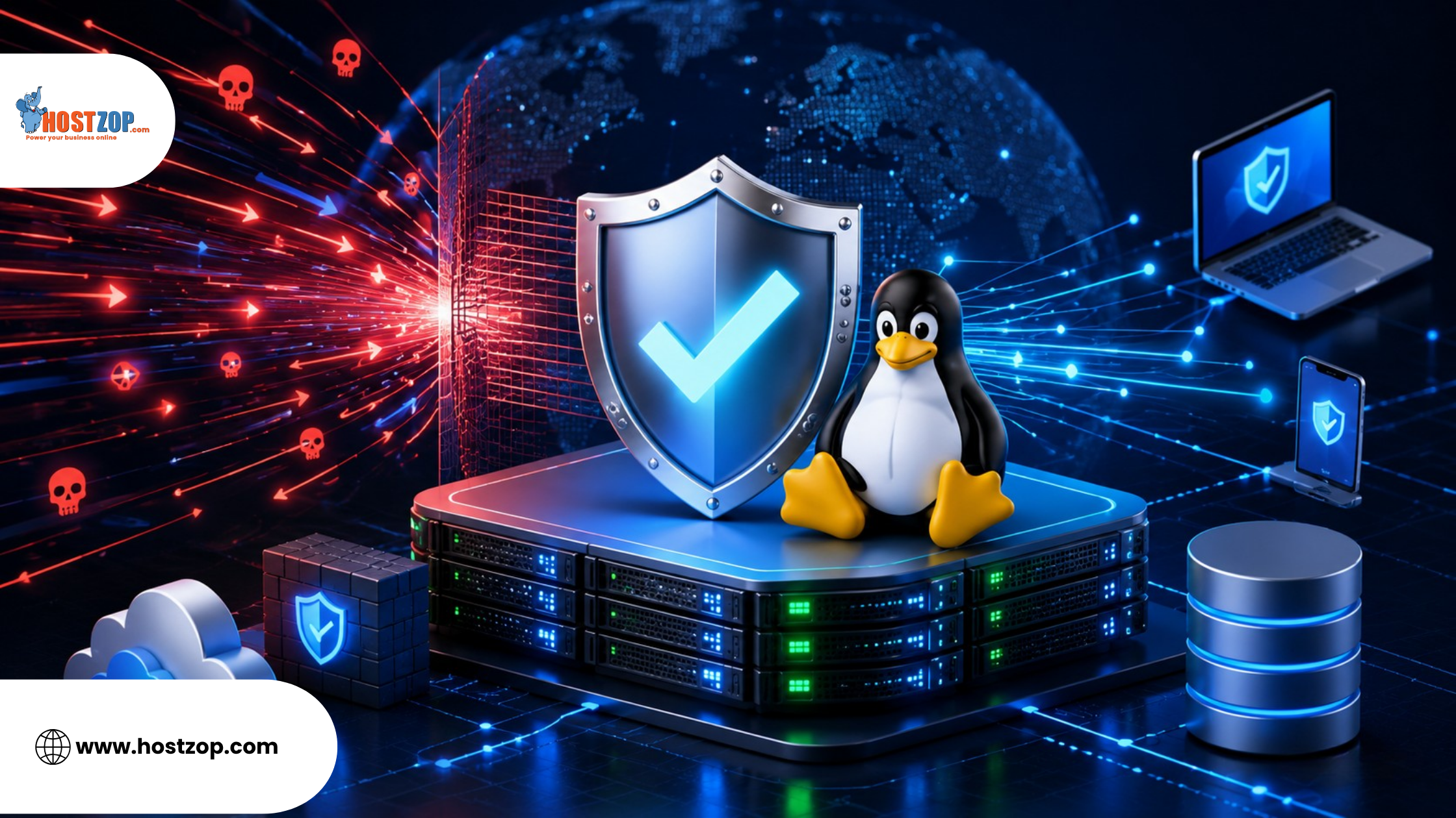 Understanding DDoS Protection For Linux Servers: How Hostzop Enhances Security