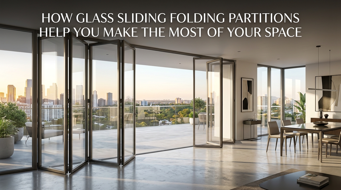 How Glass Sliding Folding Partitions Help You Make the Most of Your Space