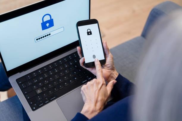 How do financial organizations ensure secure customer information processing?