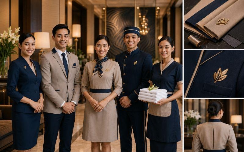 How Customized Hotel Uniforms Strengthen Brand Identity