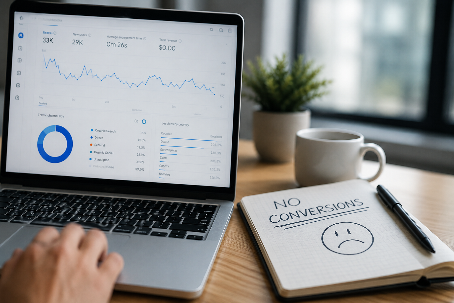Why Your Website Gets Traffic but No Conversions from SEO