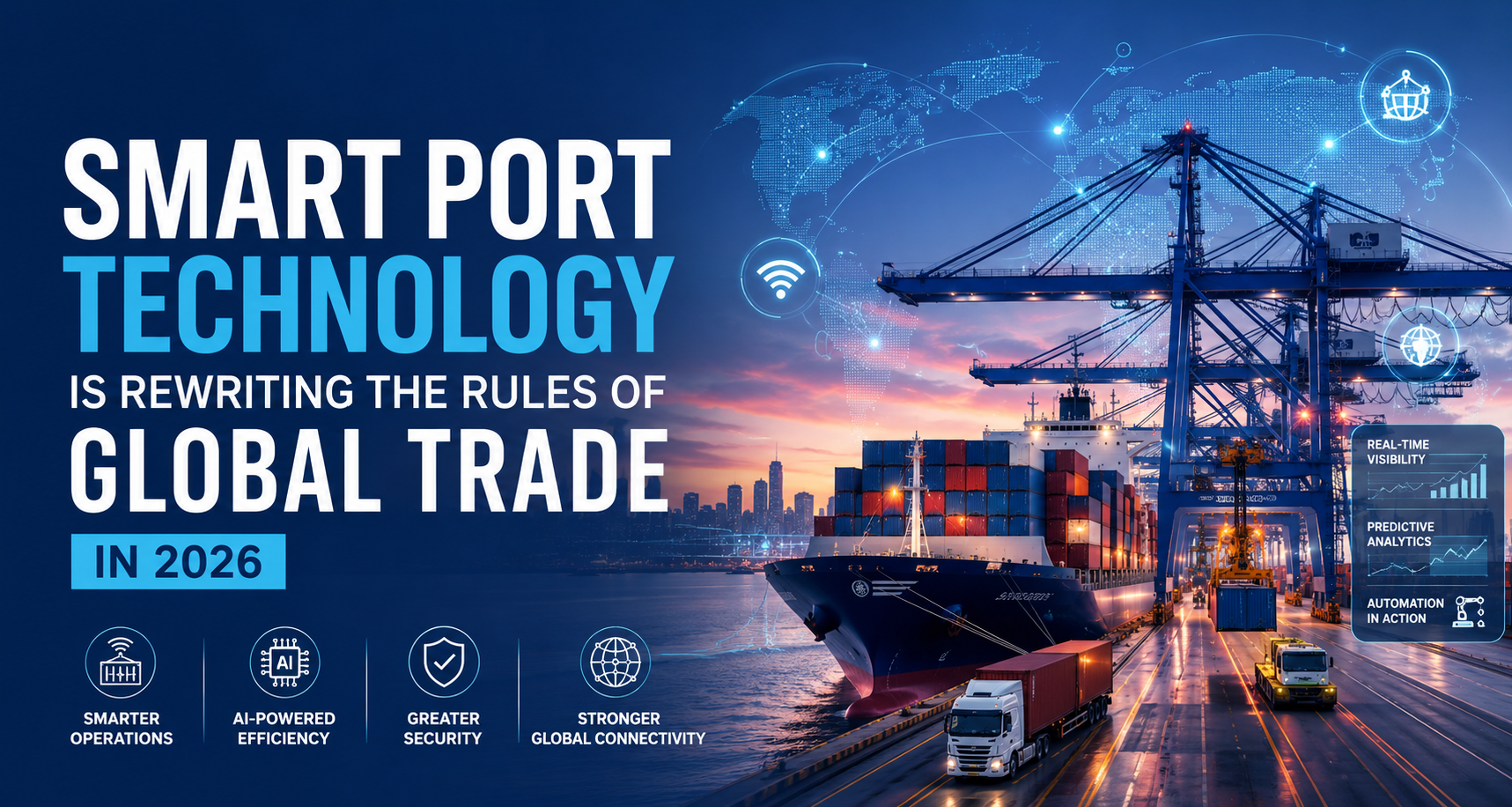 Smart Port Technology Is Rewriting the Rules of Global Trade in 2026