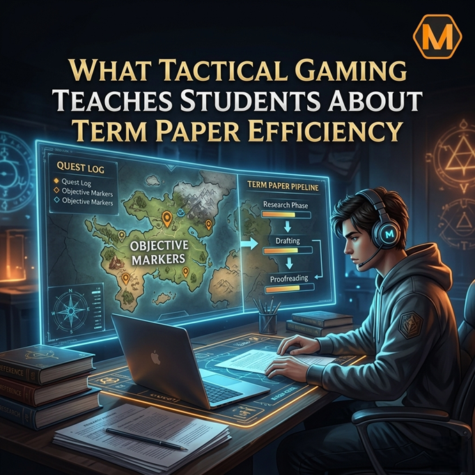 What Tactical Gaming Teaches Students About Term Paper Efficiency