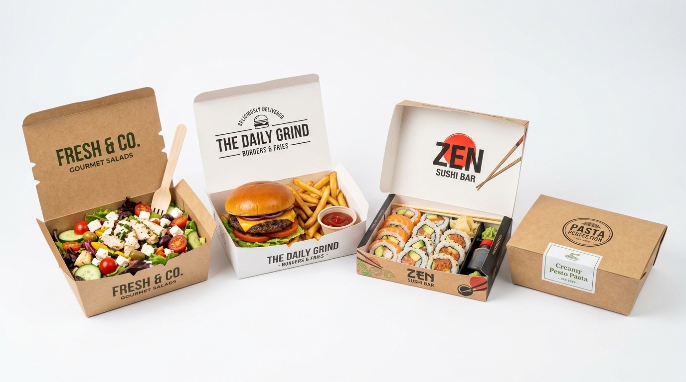 Reliable Custom Food Boxes For Daily Meal Preparation