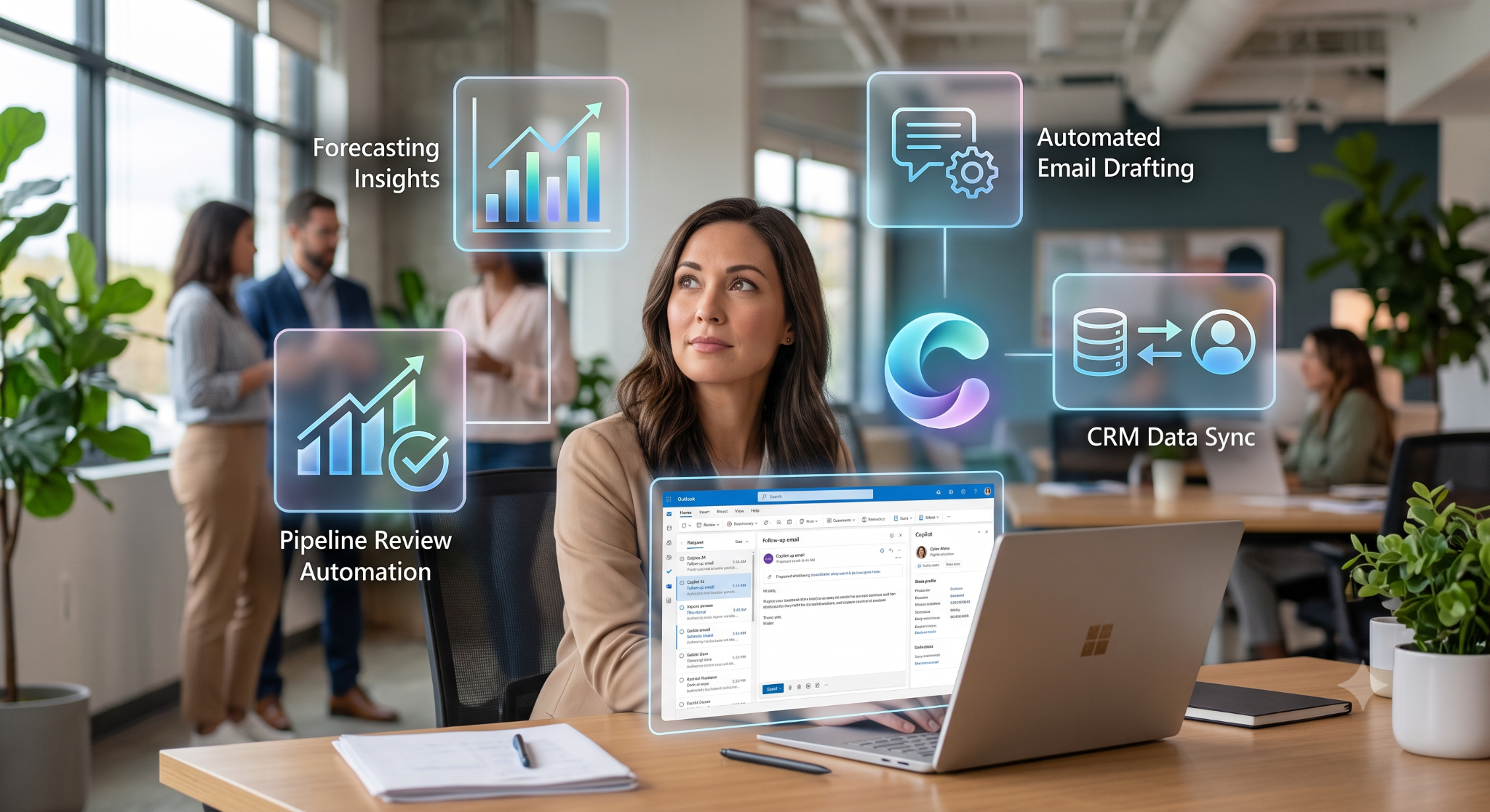 Microsoft Dynamics 365 Copilot for sales: automating forecasts, pipeline reviews, and email drafts