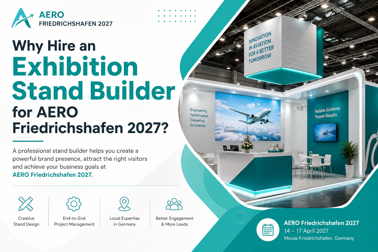 Why Hire an Exhibition Stand Builder for AERO Friedrichshafen 2027?