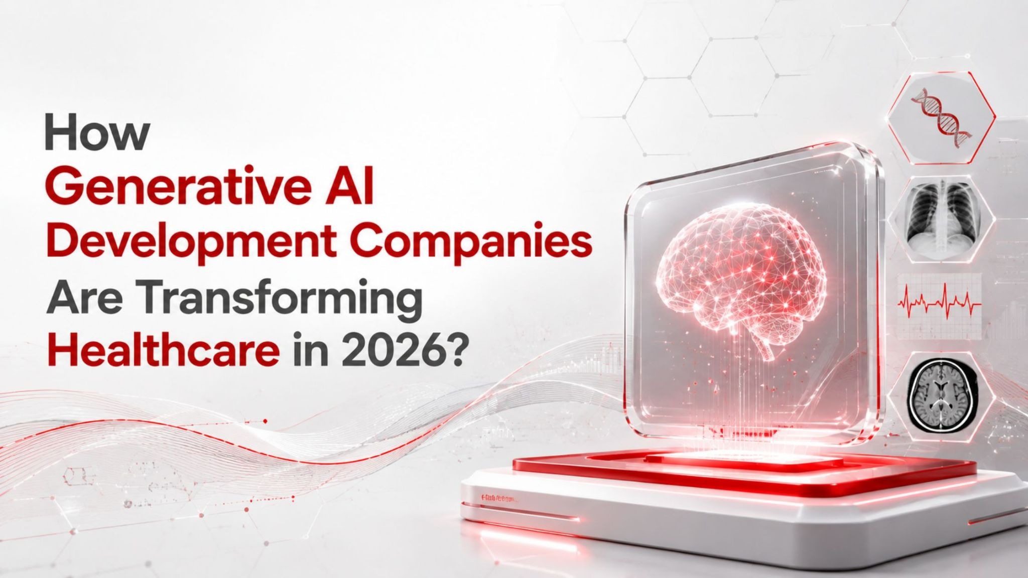 How Generative AI Development Companies Are Transforming Healthcare in 2026?
