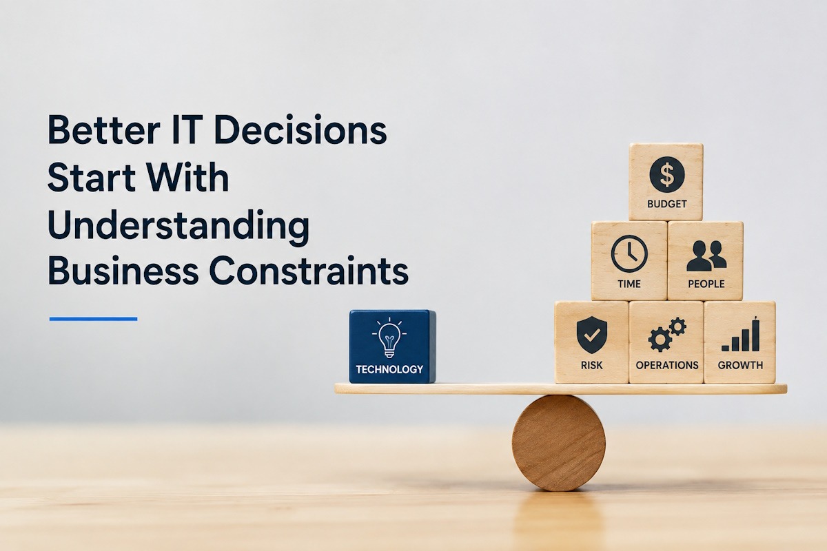 Why Better IT Decisions Start With Understanding Business Constraints