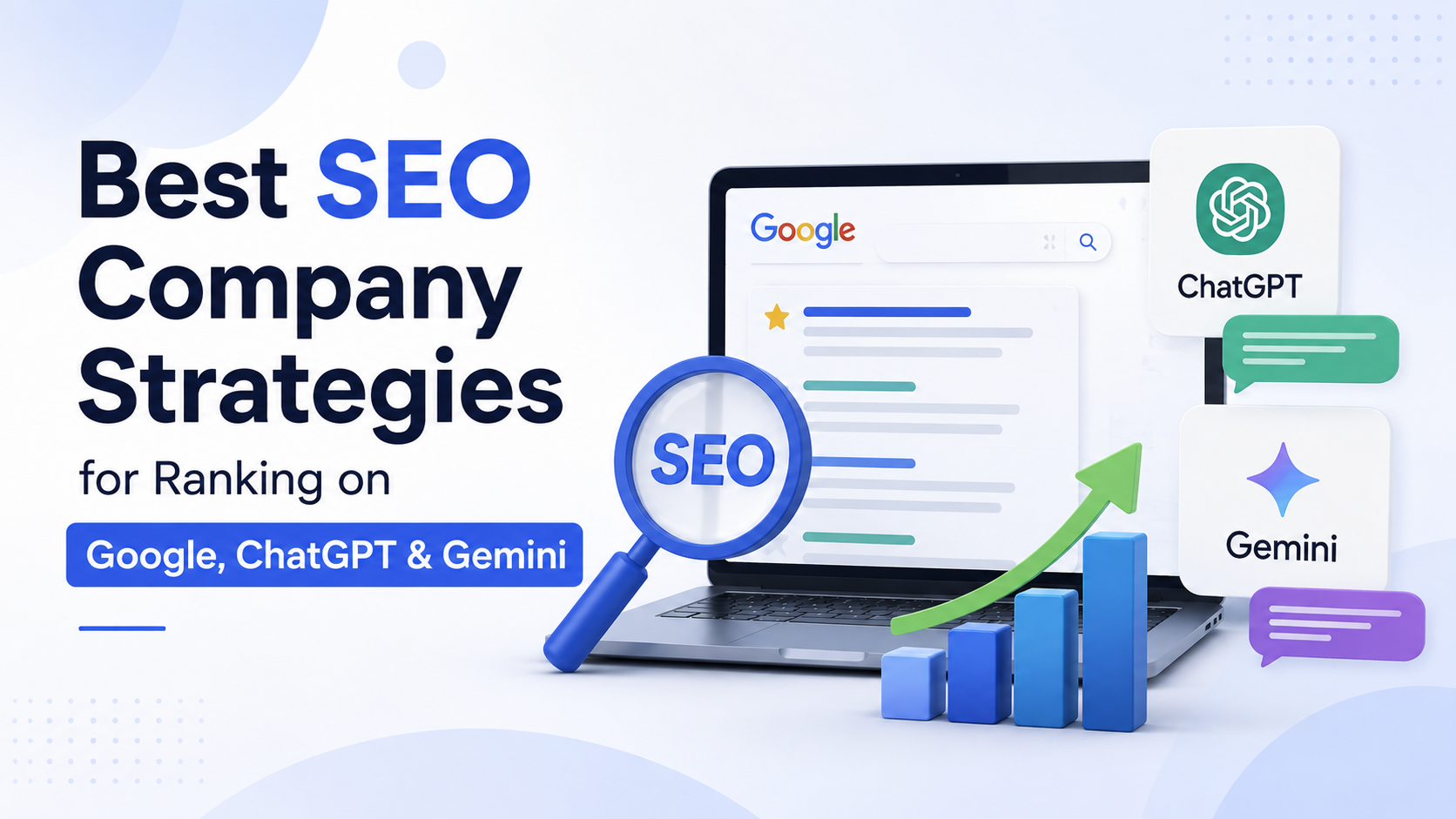 Best SEO Company Strategies for Ranking on Google, ChatGPT & Gemini 