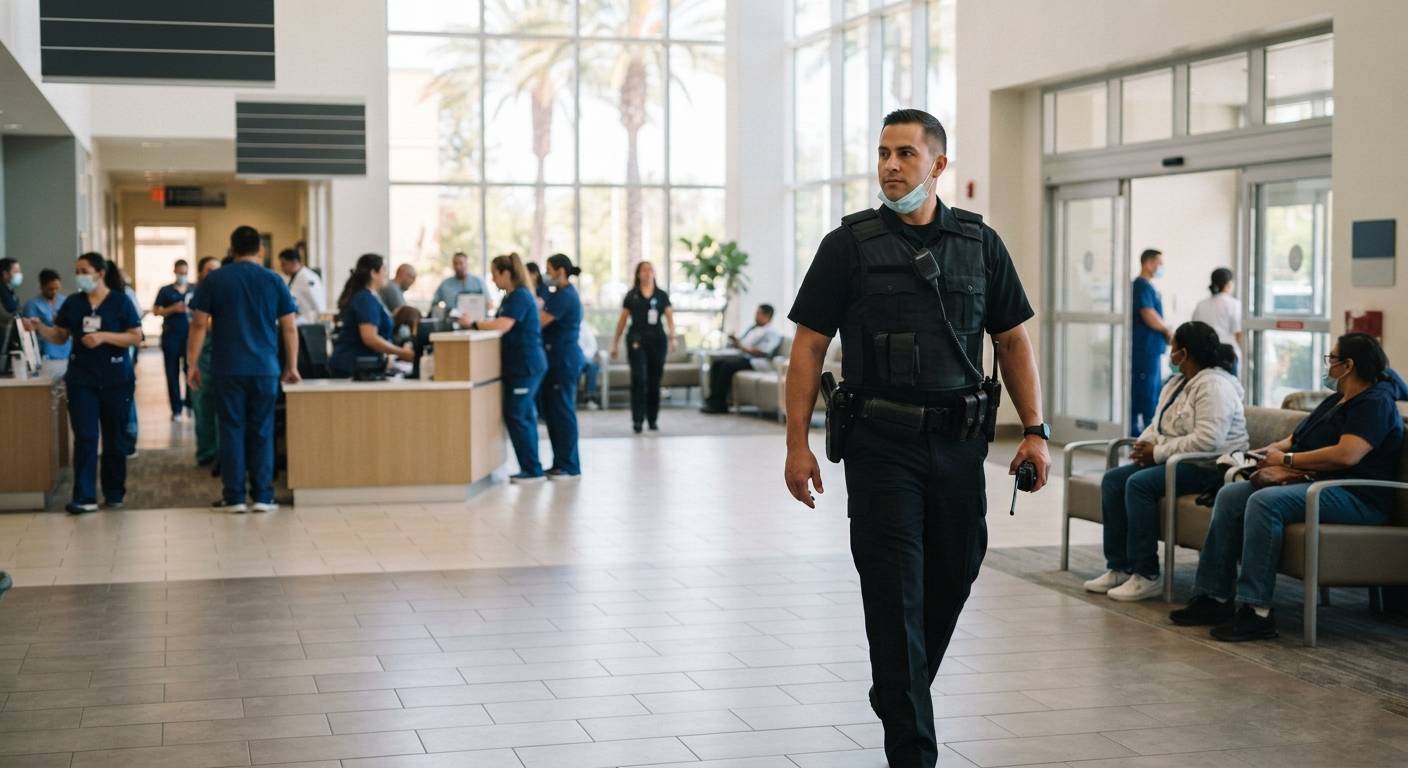 Why Are Healthcare Facilities Hiring Security Guard Services in Orange County?