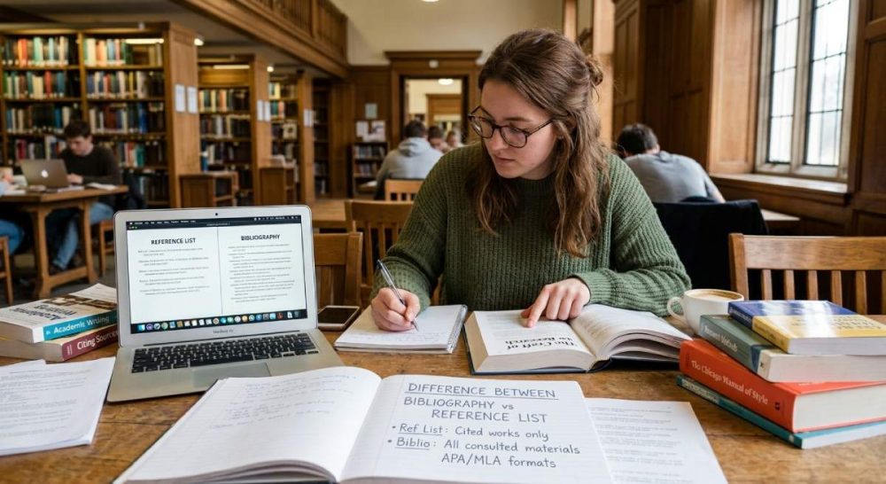 Difference Between Bibliography vs Reference List